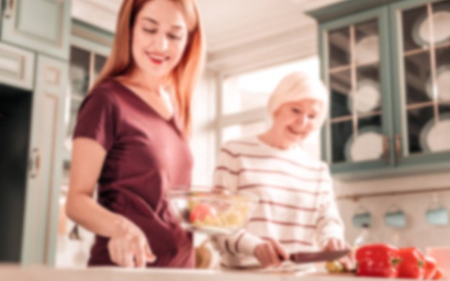 meal prep with seniors